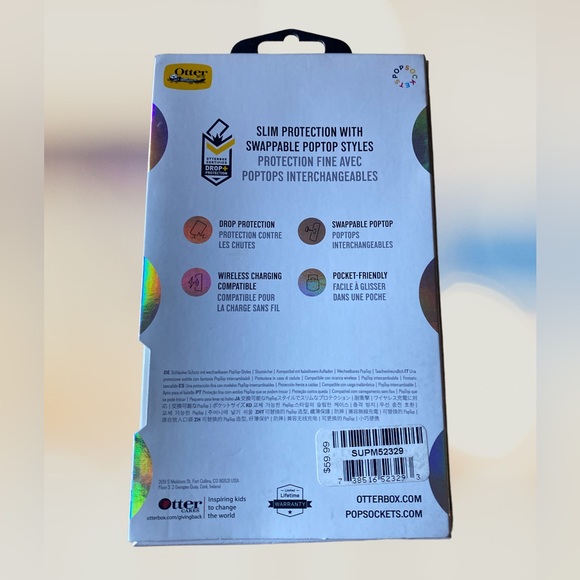 🦦🫧OTTERBOX+POP🫧🦦 *symmetry series* iPhone XS Max CASE - Picture 3 of 15